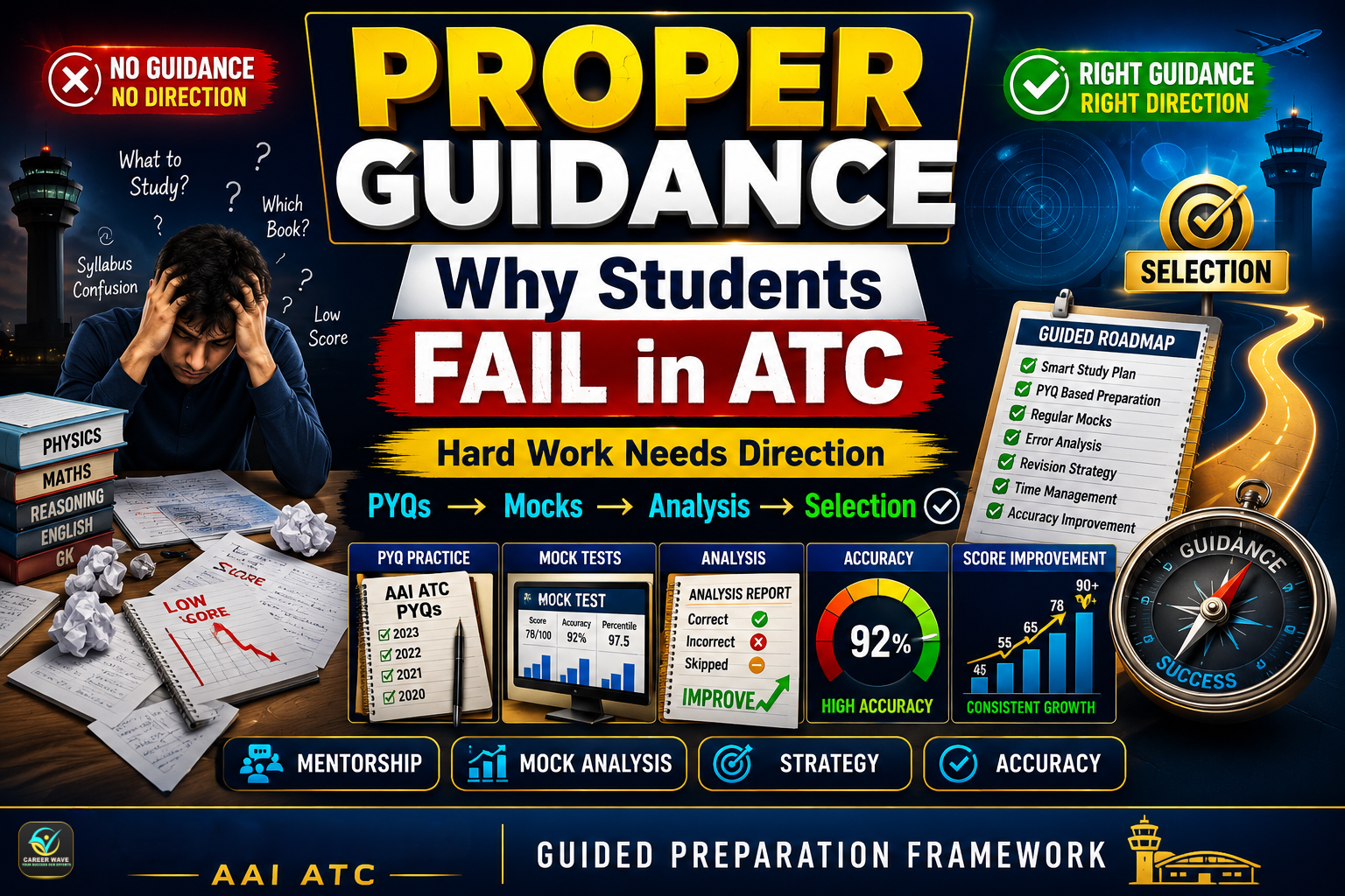 AAI-ATC-aspirants-study-hard