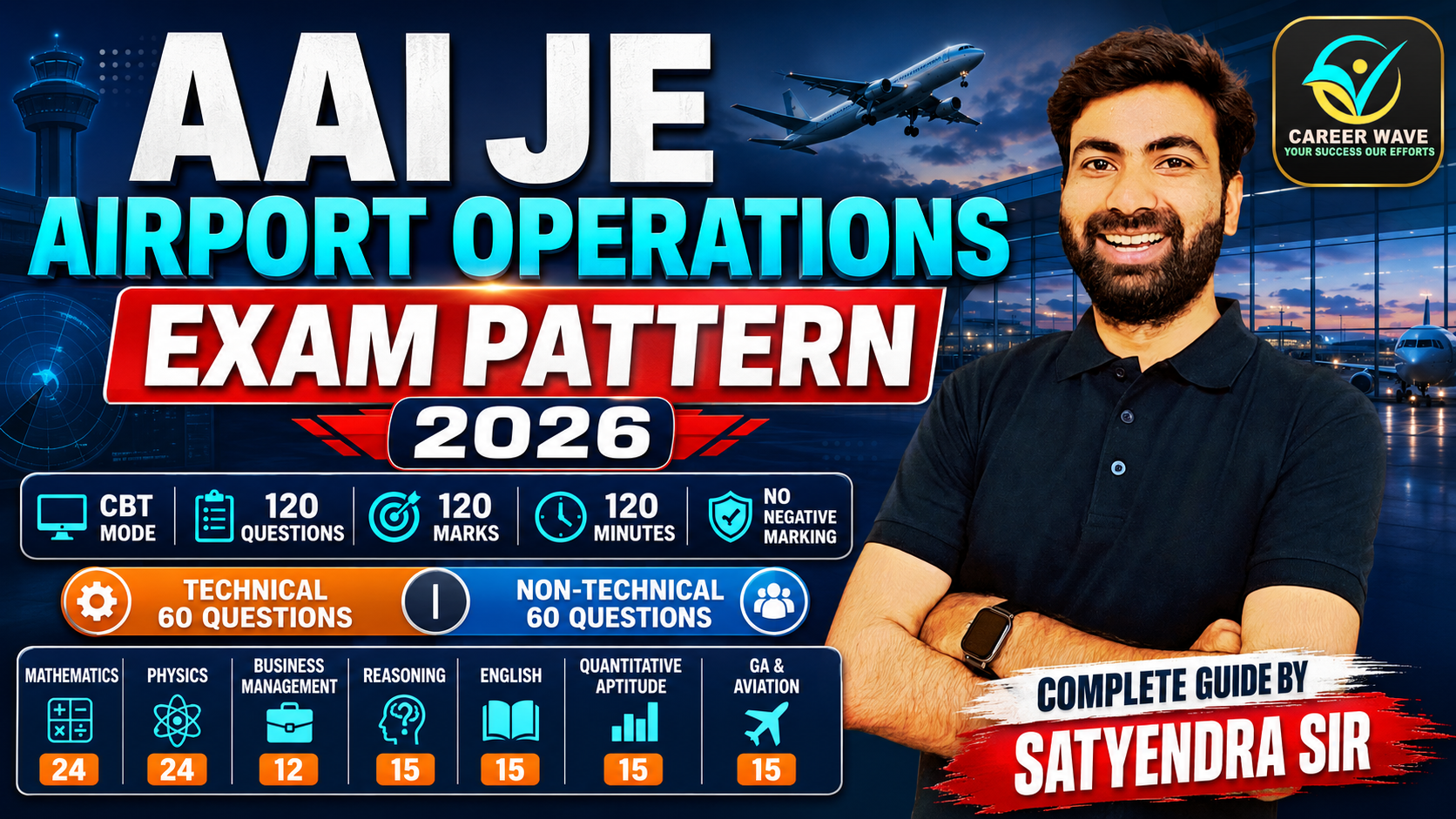 AAI-JE-Airport-Operations-Exam-Pattern-2026