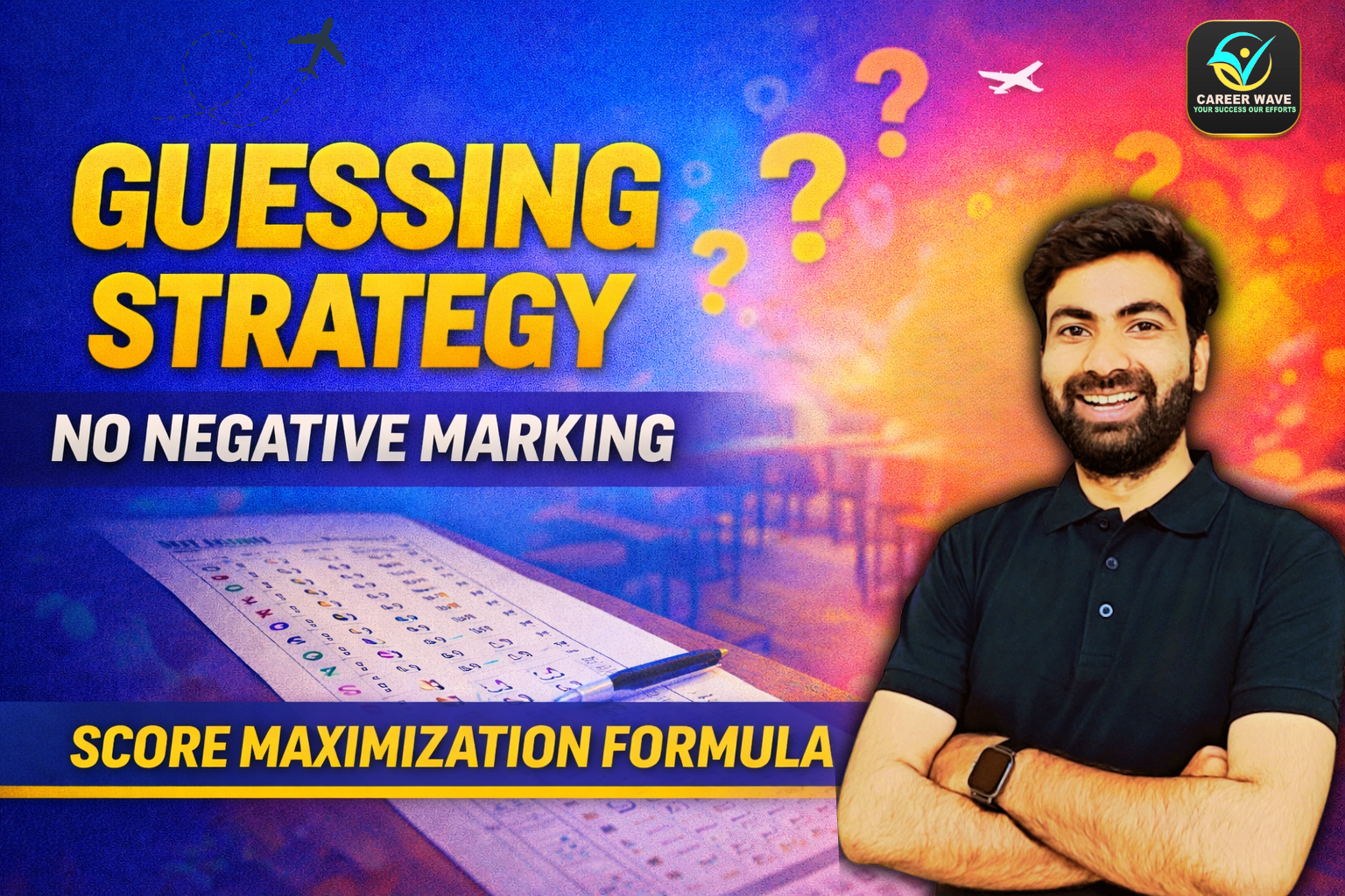 smartest-guessing-strategy-for-no-negative-marking-exams